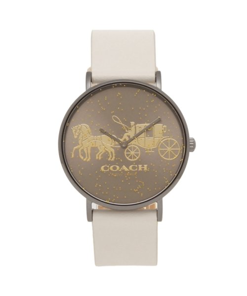 コーチ 腕時計 レディース Coach 36mm ホワイト ブラウン コーチ Coach D Fashion