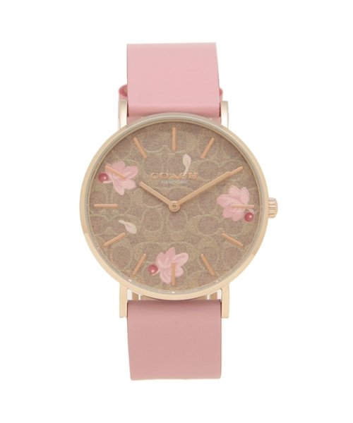 コーチ 腕時計 レディース Coach 36mm ピンク ブラウン コーチ Coach D Fashion