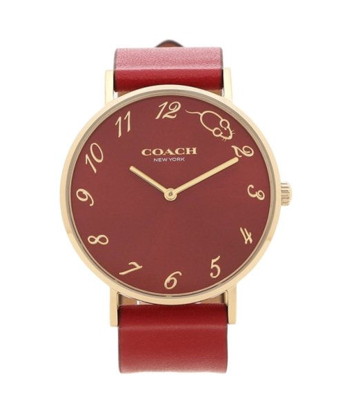 コーチ 腕時計 レディース Coach 36mm レッド コーチ Coach D Fashion