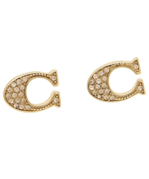 セール 44 Off コーチ ピアス アクセサリー アウトレット レディース Coach F294 Gld ゴールド コーチ Coach D Fashion