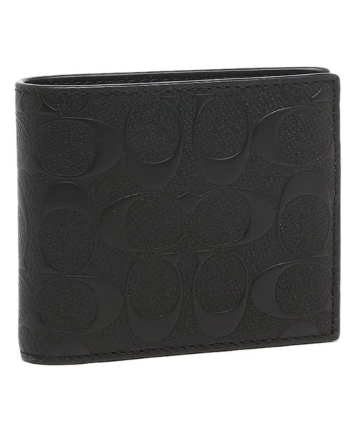 コーチ Coach 折財布 メンズ アウトレット F Blk ブラック コーチ Coach D Fashion