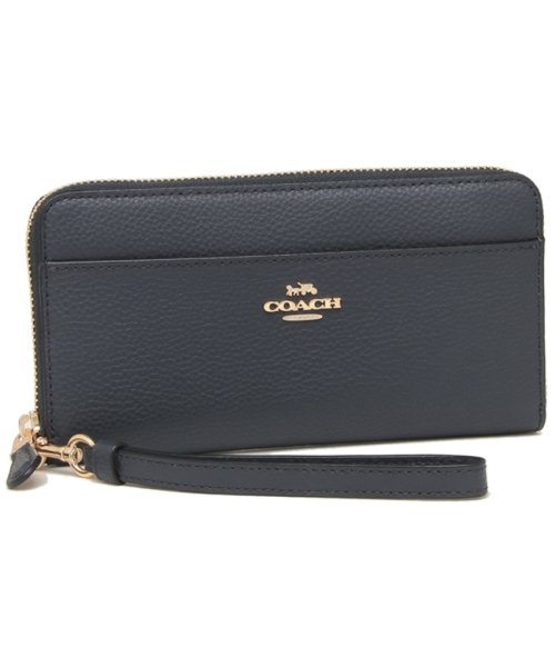 セール コーチ 長財布 アウトレット レディース Coach F Immid ネイビー コーチ Coach D Fashion