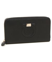 FERRAGAMO/フェラガモ 長財布 レディース FERRAGAMO 22C843 0736969 ガンチョシティ ブラック/503519995