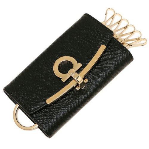 セール フェラガモ キーケース レディース Salvatore Ferragamo 22d151 063 ブラック サルヴァトーレ フェラガモ Salvatore Ferragamo D Fashion