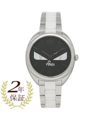 FENDI/【2年保証】フェンディ FENDI 腕時計 レディース メンズ FENDI F216031004D1 シルバー ブラック/503520374