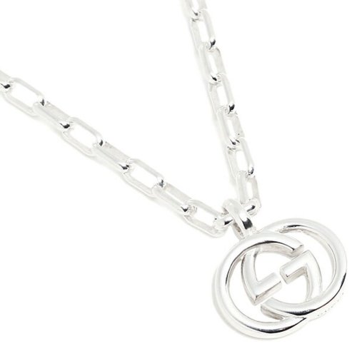 クーポン セール グッチ Gucci ネックレス アクセサリー メンズ レディース グッチ Gucci J8400 8106 Ggモチーフ ペンダント シルバー グッチ Gucci D Fashion