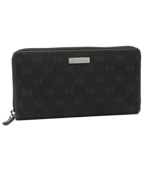 グッチ 財布 レディース Gucci Ky9ir 1000 グッチシマ メタルバー ラウンドファスナー 長財布 Nero グッチ Gucci D Fashion