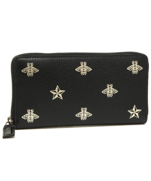グッチ 長財布 メンズ Gucci Dj2kt 8474 ブラック ゴールド グッチ Gucci D Fashion