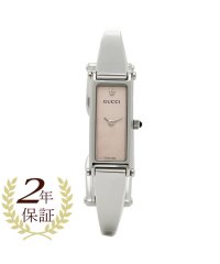 GUCCI/【2年保証】グッチ GUCCI 時計 レディース 1500シリーズ クォーツ ピンク シルバー GUCCI YA015554/503521845