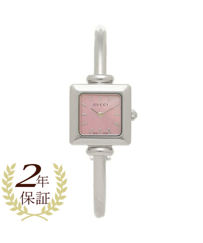 【セール】グッチ 時計 レディース GUCCI 1900 ステンレス ピンク 