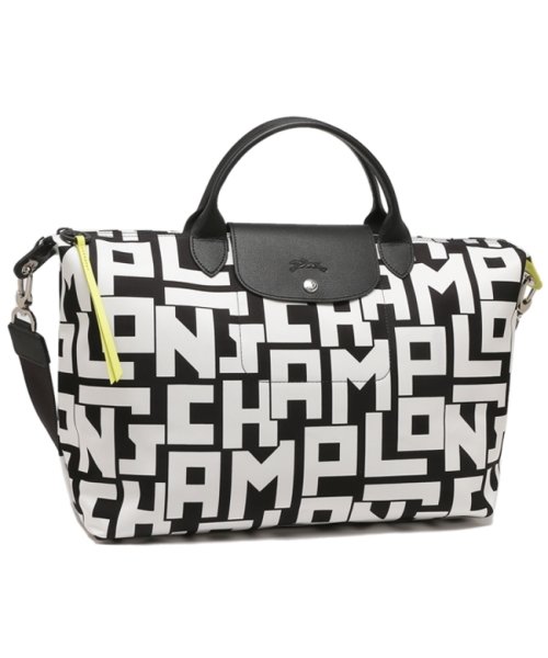ロンシャン トートバッグ ショルダーバッグ レディース Longchamp 1630 413 067 ブラック ホワイト 対応 ロンシャン Longchamp D Fashion ロンシャン トートバッグ ショルダーバッグ レディース Longchamp 1630 413 067 ブラック ホワイト 対応 ロンシャン Longchamp D Fashion