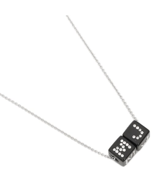 マークジェイコブス ネックレス アクセサリー レディース Marc Jacobs M 040 ブラック シルバー マークジェイコブス Marc Jacobs D Fashion