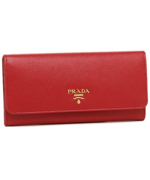 セール プラダ 長財布 レディース Prada 1mh132 Qwa F068z レッド プラダ Prada D Fashion