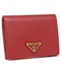 PRADA/プラダ 折財布 レディース PRADA 1MV204 QHH F068Z レッド/503524376