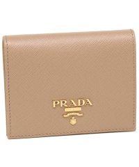PRADA/プラダ 折財布 レディース PRADA 1MV204 QWA F0236 ベージュ/503524379