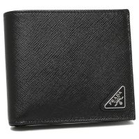 PRADA/プラダ PRADA メンズ 二つ折り財布 PRADA 2MO738 QHH F0002 ブラック/503524420