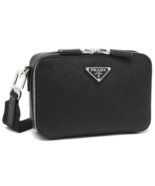 セール プラダ ショルダーバッグ メンズ レディース ユニセックス Prada 2vh070 9z2 Eoi F0002 ブラック プラダ Prada D Fashion