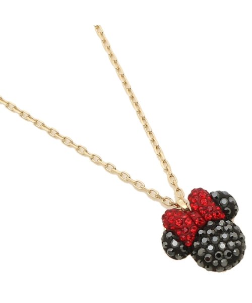 スワロフスキー ネックレス アクセサリー レディース Minnie ミニーマウス ディズニー Swarovski ゴールド マルチ スワロフスキー Swarovski D Fashion