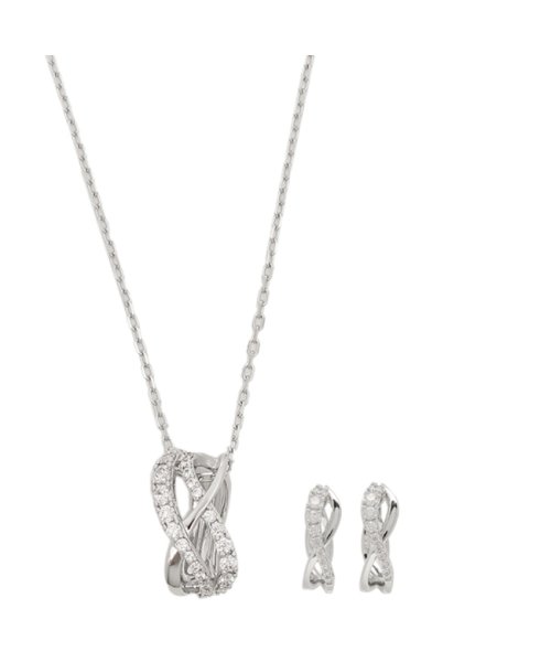 セール 19 Off スワロフスキー ネックレス ピアス アクセサリー レディース Twist セット Swarovski シルバー ホワイト スワロフスキー Swarovski D Fashion セール 19 Off スワロフスキー ネックレス ピアス アクセサリー レディース Twist セット Swarovski シルバー ホワイト スワロフスキー Swarovski D Fashion