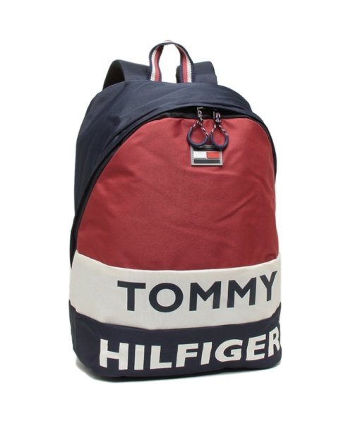 セール トミーヒルフィガー リュック バックパック メンズ レディース Tommy Hilfiger Tc980ae9 Navy Wht Red マルチ 対応 トミーヒルフィガー Tommy Hilfiger D Fashion