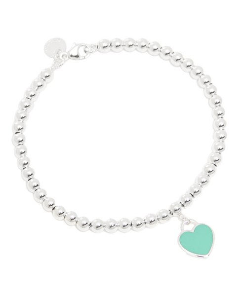 ティファニー ブレスレット アクセサリー レディース Tiffany Co リターントゥティファニー ミニハートタグ ビーズ バングル スタ ティファニー Tiffany Co D Fashion