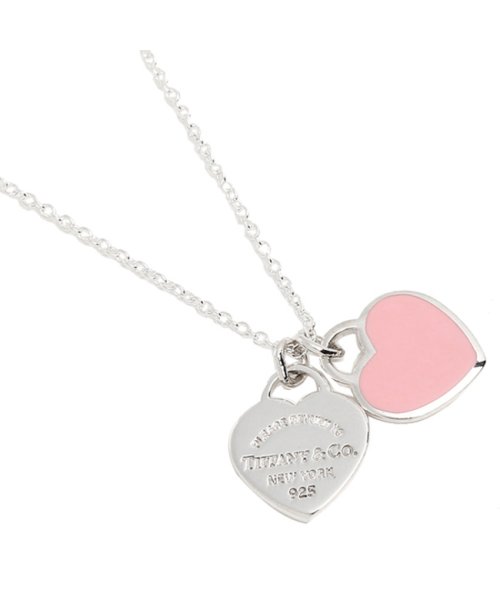 ティファニー ネックレス アクセサリー Tiffany Co ミニ ダブルハートタグ シルバー ティファニー Tiffany Co D Fashion