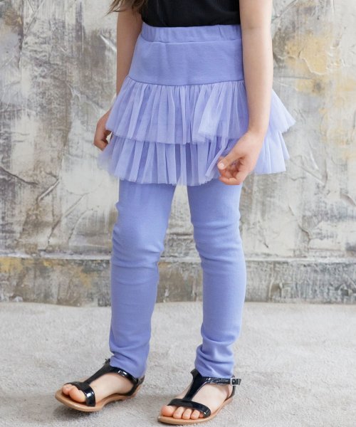 セール レギンス付きスカート 総チュチュ 2段フリル 子供服bee 子供服bee D Fashion セール レギンス付きスカート 総チュチュ 2段フリル 子供服bee 子供服bee D Fashion