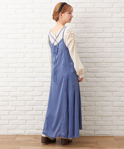 セール Backリボンサテンキャミ ワンピース イング Ingni D Fashion
