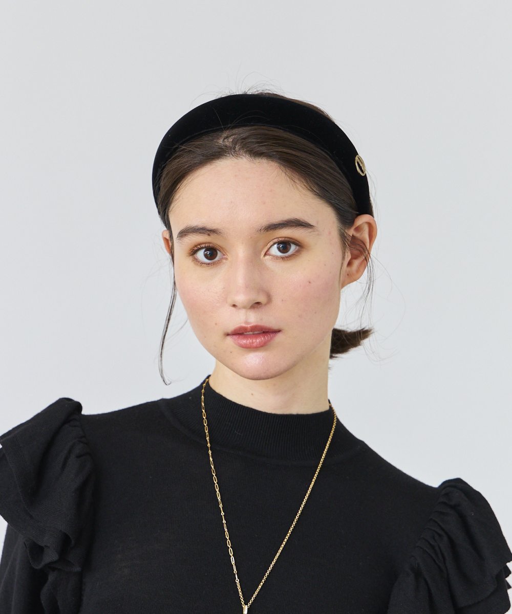 【新品・未使用タグ付き】Chapeaud'Oカチューシャ 巾着付き Chapeau d' O カチューシャ Quilt Headband / シャポードオー