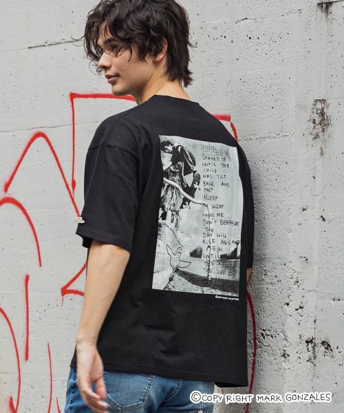 セール Mark Gonzales マーク ゴンザレス ビックグラフィックtシャツ Mark Gonzales Mark Gonzales D Fashion