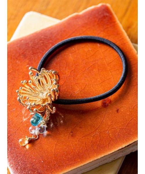 カヤ Touhana 冬花しずくヘアゴム 7cnz0304 カヤ Kaya D Fashion