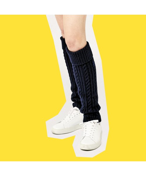 ニットタイプレッグウォーマー マンシングウェア Munsingwear D Fashion