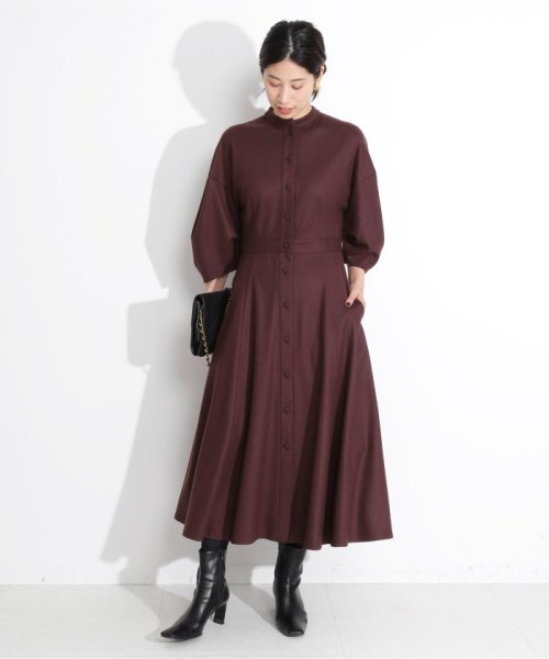 スムースボリュームスリーブワンピース ヴェルメイユ パー イエナ Vermeil Par Iena D Fashion