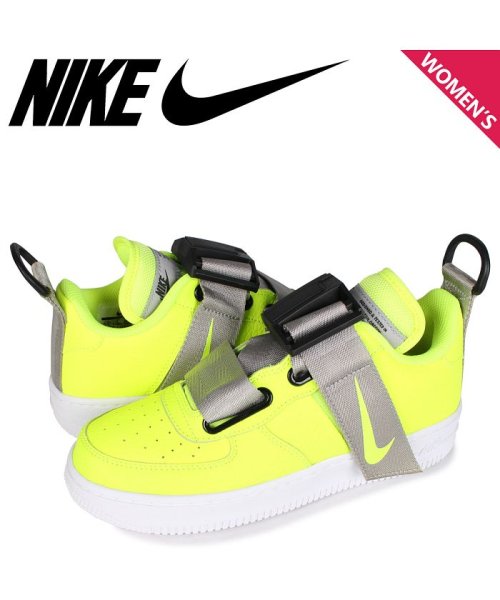 セール5 Off Nike Air Force 1 Utility Gs ナイキ エアフォース1 スニーカー レディース イエロー Aj6601 700 ナイキ Nike D Fashion