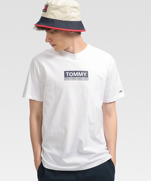 セール】ボックスロゴTシャツ(503505974) | トミージーンズ(TOMMY 