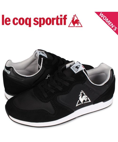 ルコック スポルティフ Le Coq Sportif シュルセーヌ スニーカー レディース Surseine ブラック 黒 Ql1qjc50bk ルコックスポルティフ Lecoqsportif D Fashion