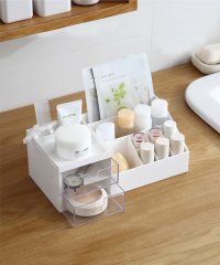 aimoha/メイクボックス 化粧品 収納 化粧品収納ボックス コスメ収納 コスメボックス ホワイト 収納ボックス コスメ 小物入れ メイク収納 卓上　小物収納 コスメケース/503541208