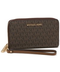 MICHAEL KORS/マイケルコース 財布 アウトレット レディース MICHAEL KORS 35F8GTVW9B BROWN ブラウン/503537283