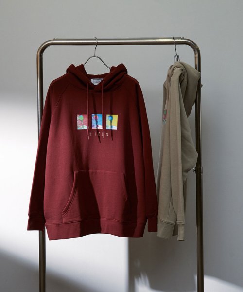 セール Iticonドロップイラストパーカー ジュンレッド Junred D Fashion セール Iticonドロップイラストパーカー ジュンレッド Junred D Fashion