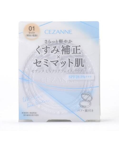 セザンヌUVクリアフェイスパウダー01 CEZANNE 最大53%OFFクーポン セザンヌ 日本最大級の品揃え