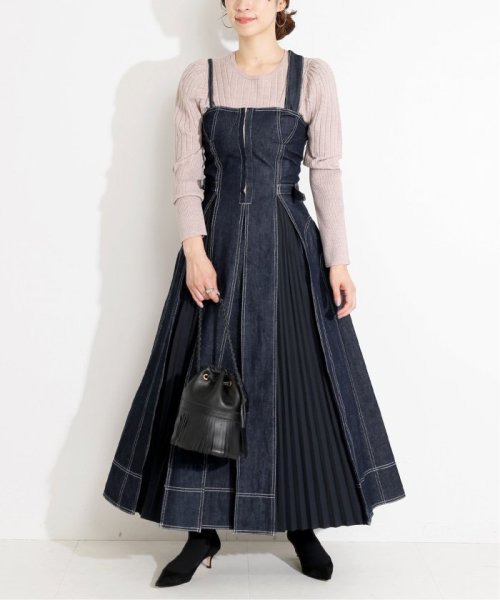 Casa Fline カーサフライン フロントホックデニムワンピース ヴェルメイユ パー イエナ Vermeil Par Iena D Fashion