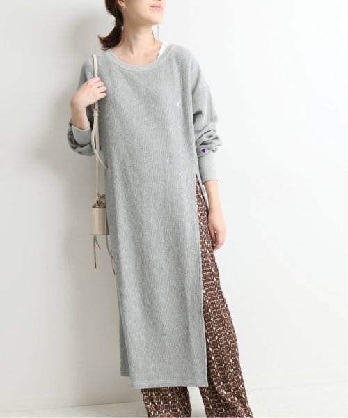 セール Champion チャンピオン Slobe別注クルーネックスリット ワンピース スローブ イエナ Slobe Iena D Fashion セール Champion チャンピオン Slobe別注クルーネックスリット ワンピース スローブ イエナ Slobe Iena D Fashion