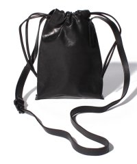 PATRICK STEPHAN/Leather cell phone bag 'drawstring'/503531470