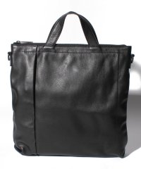 PATRICK STEPHAN/Leather shoulder bag 'grande poche' KS/503531473