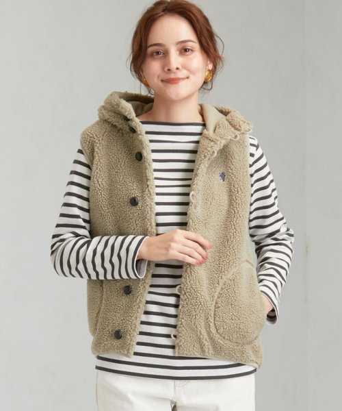 ジムフレックス Sc Gymphlex ボア ベスト グリーンレーベルリラクシング Green Label Relaxing D Fashion
