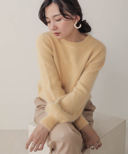 セール 29 Off Web限定 ブライトカラーアンゴラニットpo バブ Bab D Fashion