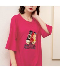 maison de LATIR/プリントが目を引くオーバーサイズTシャツ/503560384