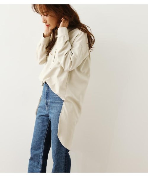 ノーカラー シャツチュニック ロデオクラウンズワイドボウル Rodeo Crowns Wide Bowl D Fashion