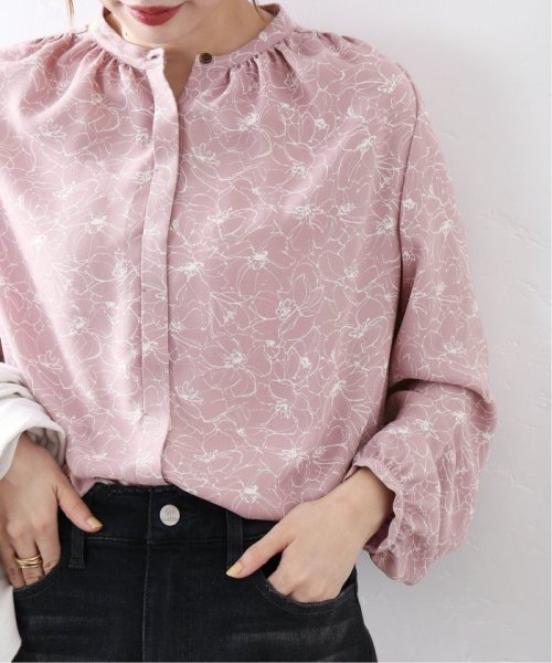 セール 30 Off ナシジプリントギャザーネックロングスリーブブラウス ラ トータリテ La Totalite D Fashion セール 30 Off ナシジプリントギャザーネックロングスリーブブラウス ラ トータリテ La Totalite D Fashion