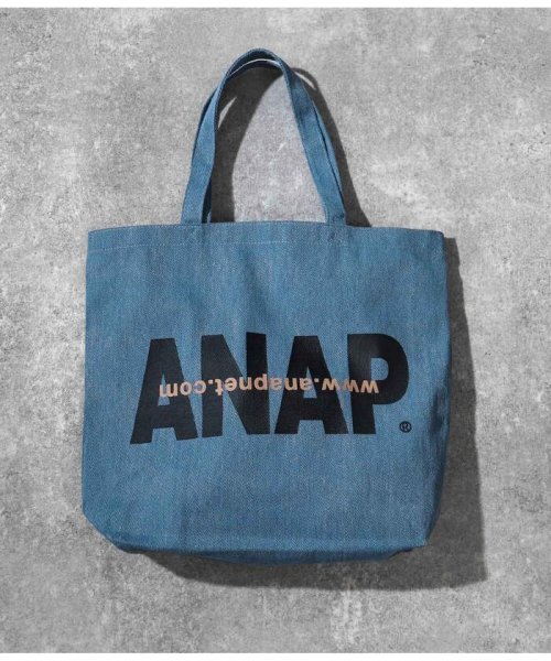 Anapロゴデニム風バッグ アナップ Anap D Fashion